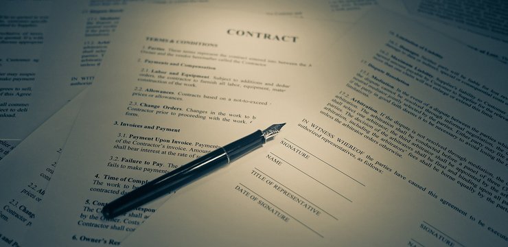 Signing vehicle documents